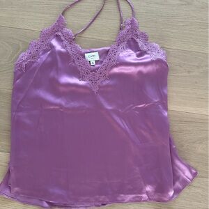 Cami purple cami tank size medium
